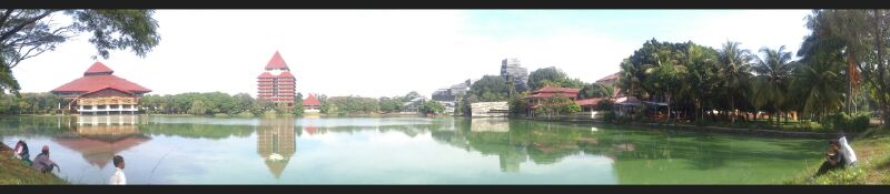 Danau di UI. foto: Alfan Nasrulloh